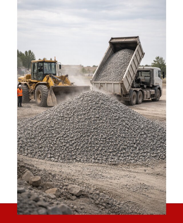 Купить щебень с доставкой в Георгиевске от 2577 руб. | ПРОНЕРУДГрг