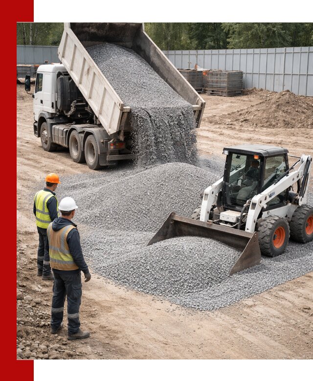 Доставка и продажа гранитного щебня фракции 0-5 в Георгиевске