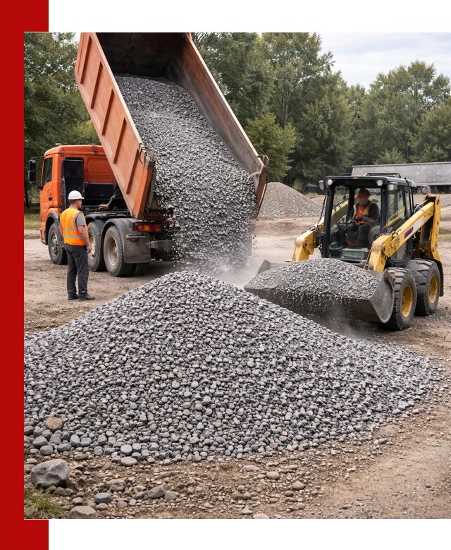 Купить гранитный щебень фракции 5–10 в Георгиевске с доставкой