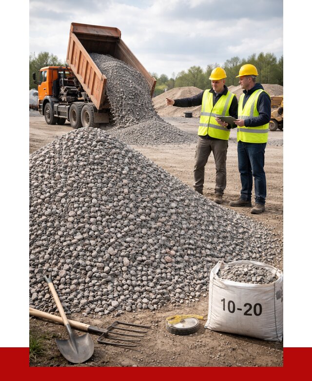 Гранитный щебень фракция 10-20 в Георгиевске от 4329 руб.|ПРОНЕРУДГрг