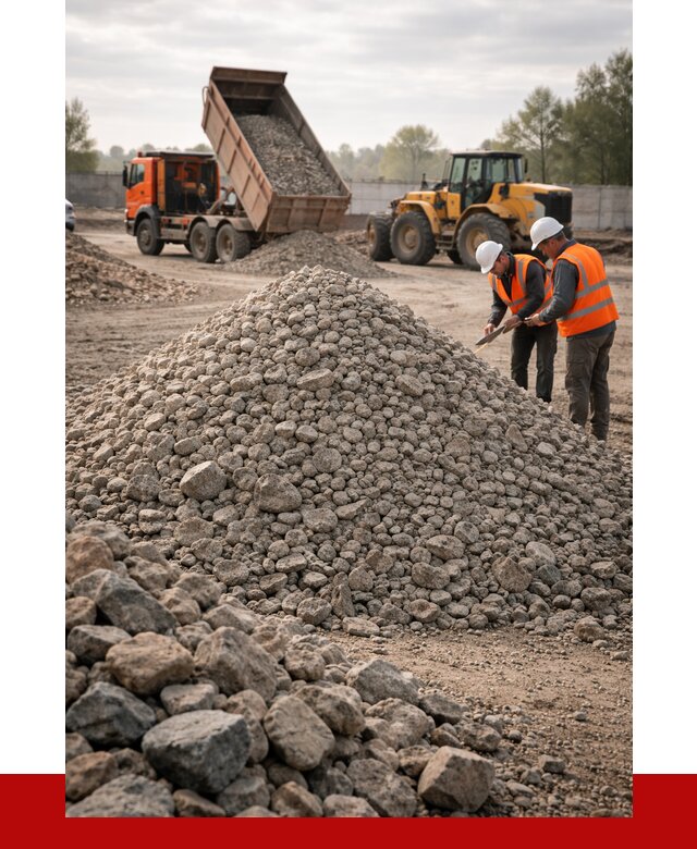 Гранитный щебень фракция 40-70 в Георгиевске от 2577 руб ПРОНЕРУДГрг