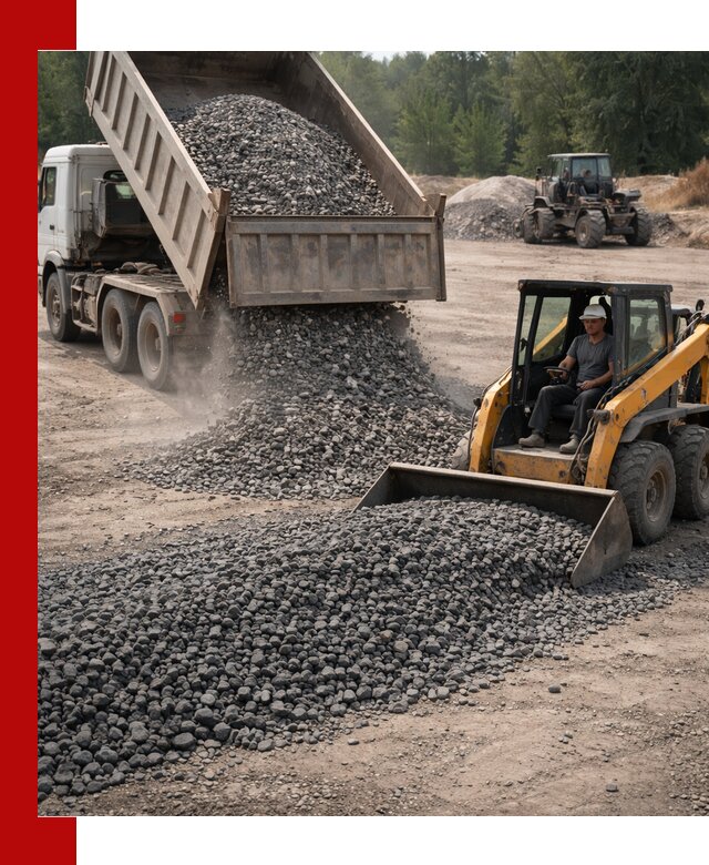 Гранитный щебень фракция 40-70 с доставкой в Георгиевске