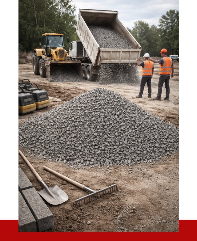 Гравийный щебень купить в Георгиевске от 2268 р. ПРОНЕРУДГрг
