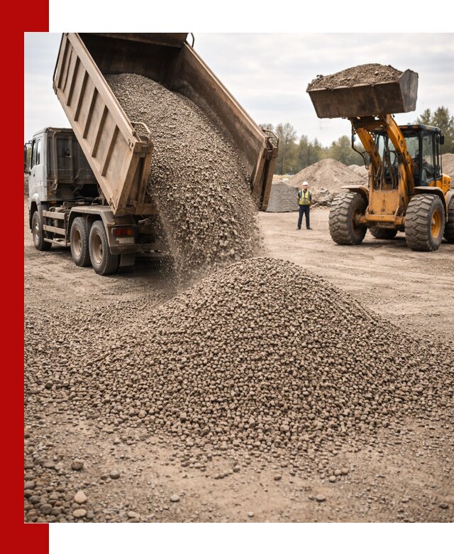 Гравийный щебень фракция 3–10 с доставкой в Георгиевске