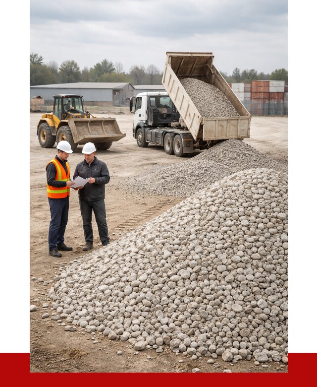 Известняковый щебень в Георгиевске от 1443 р. доставка | ПРОНЕРУДГрг