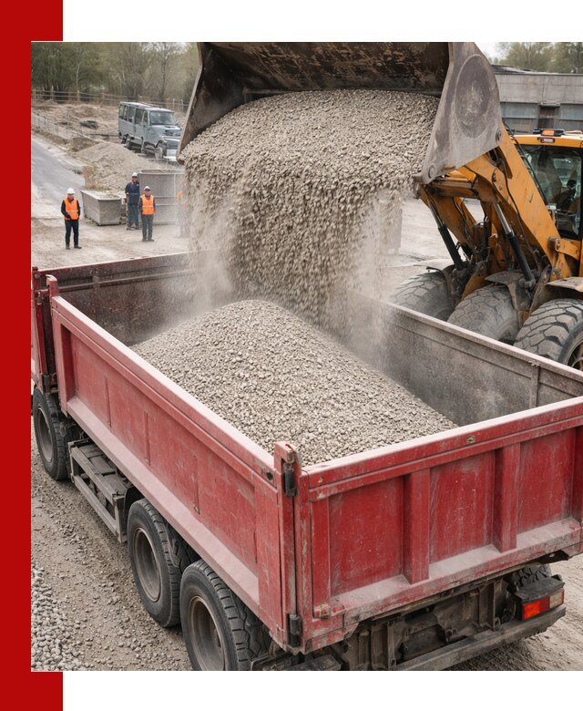 Купить известняковый щебень фракции 0-5 с доставкой в Георгиевске