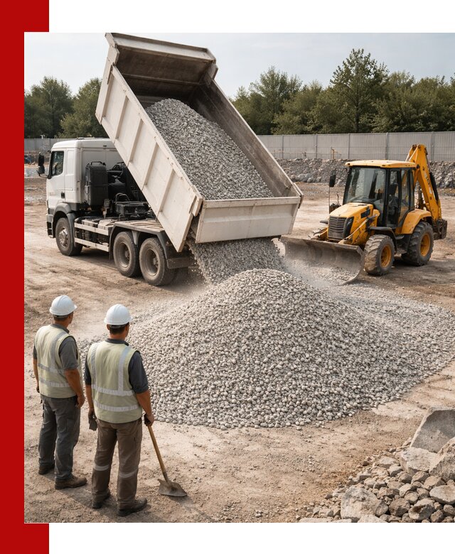 Купить известняковый щебень фракции 5–10 мм с доставкой в Георгиевске