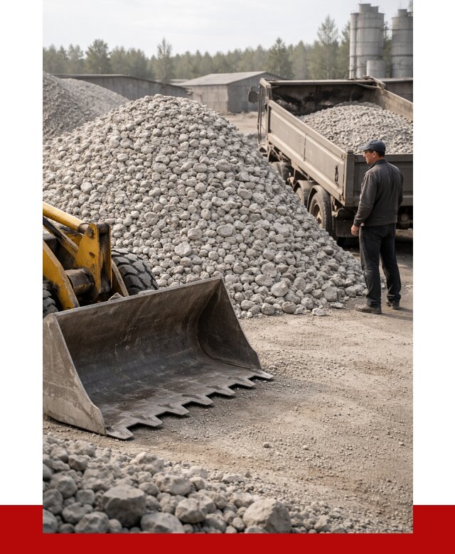 Известняковый щебень фракция 40-70 в Георгиевске от 4329 р. | ПРОНЕРУДГрг