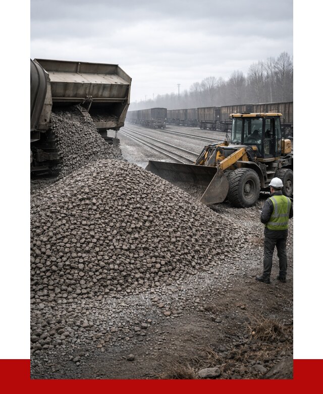 Купить железнодорожный щебень в Георгиевске от 2886 р. | ПРОНЕРУДГрг