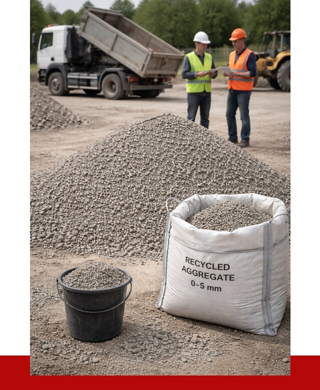 Вторичный щебень фракция 0-5 в Георгиевске от 1649 р. ПРОНЕРУДГрг