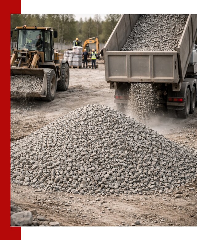 Вторичный щебень фракции 5-20 в Георгиевске — доставка и продажа крупнотоннажно