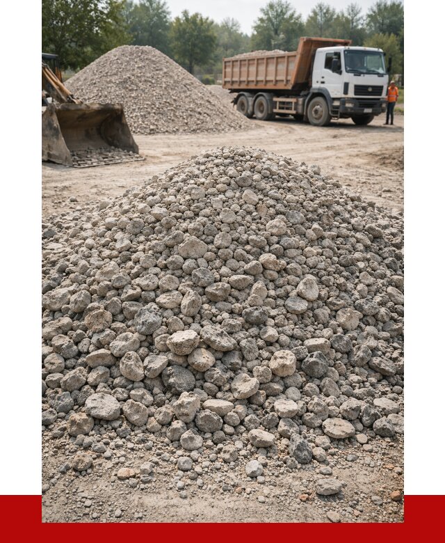 Вторичный щебень фракция 20-40 в Георгиевске от 2268 р ПРОНЕРУДГрг