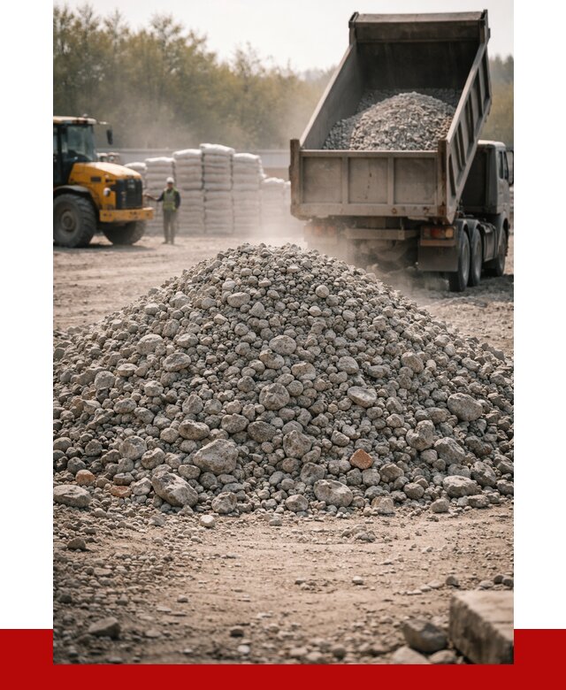 Вторичный щебень фракция 70-150 в Георгиевске от 1443 р. | ПРОНЕРУДГрг