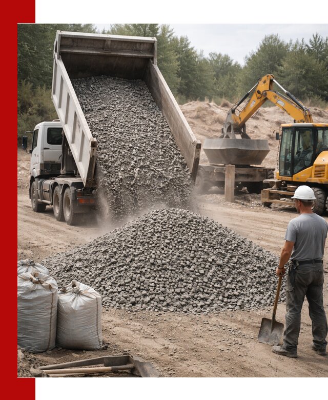 Доставка и продажа бетонного щебня в Георгиевске