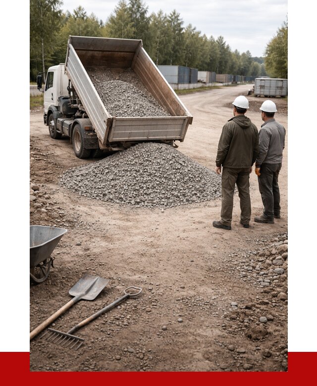 Бетонный щебень фракция 5-20 в Георгиевске от 3298 р., ПРОНЕРУДГрг