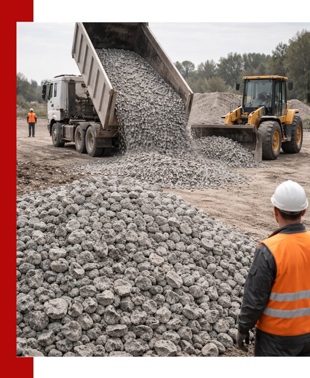 Доставка бетонного щебня фракции 20-40 в Георгиевске