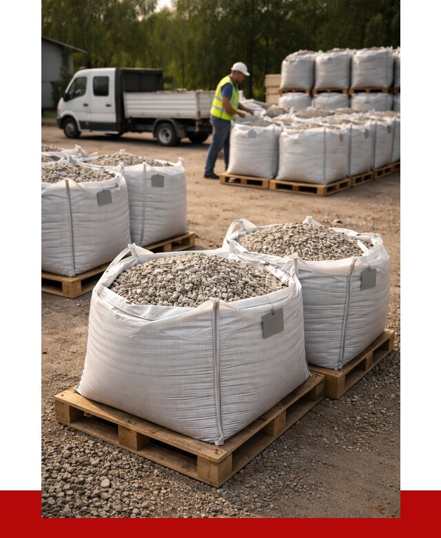 Щебень в мешках с доставкой в Георгиевске от 4329 р. | ПРОНЕРУДГрг