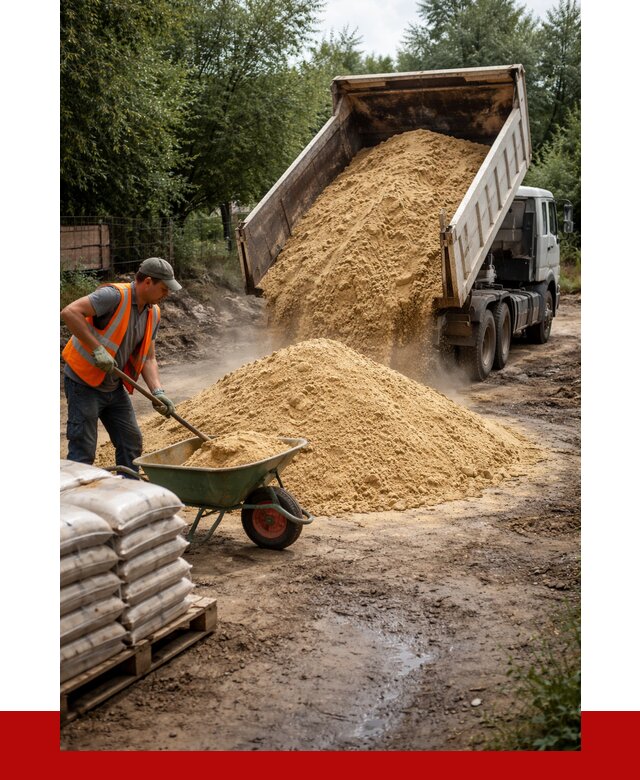 Купить песок с доставкой в Георгиевске от 1855 р. | ПРОНЕРУДГрг