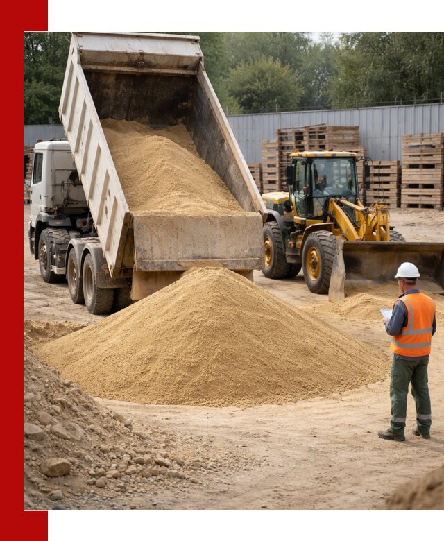 Доставка карьерного мелкозернистого песка в Георгиевске