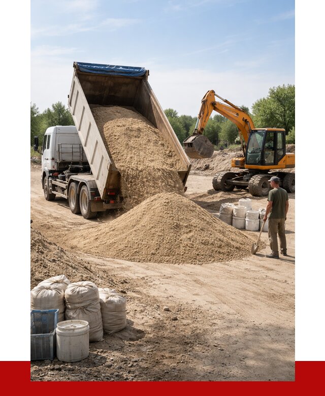 Купить речной песок в Георгиевске от 1237 р. за куб | ПРОНЕРУДГрг