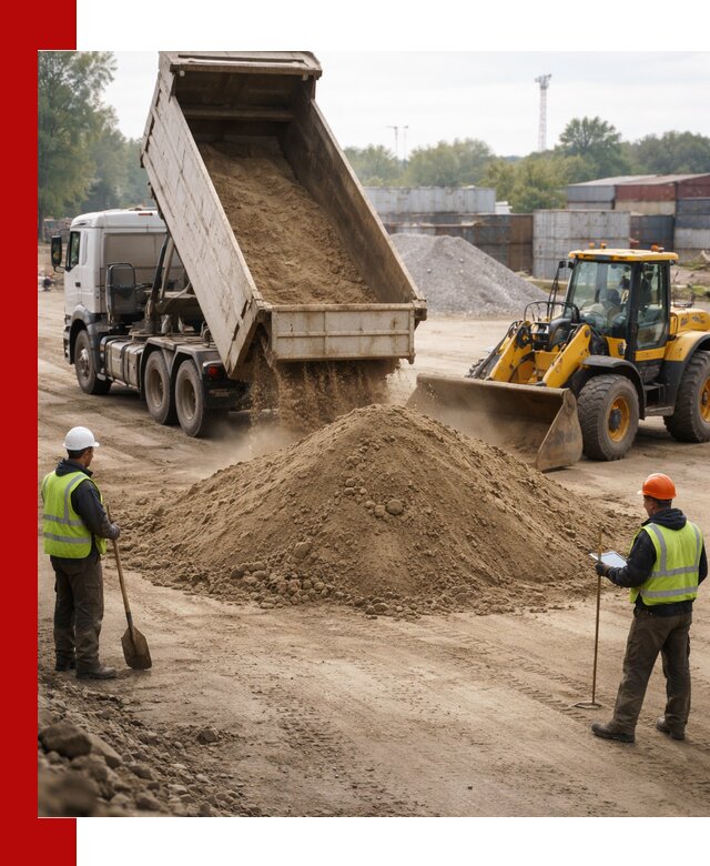 Доставка и продажа пескогрунта оптом и в розницу в Георгиевске