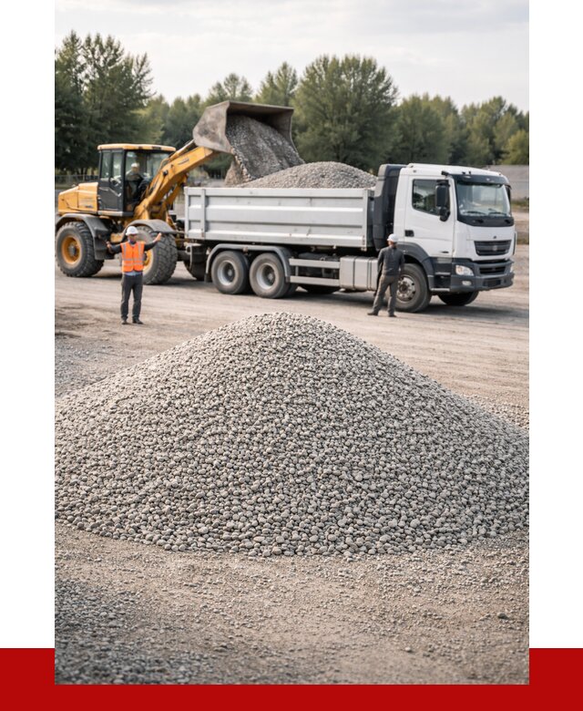 Купить мытый гравий в Георгиевске от 3607 р, доставка ПРОНЕРУДГрг