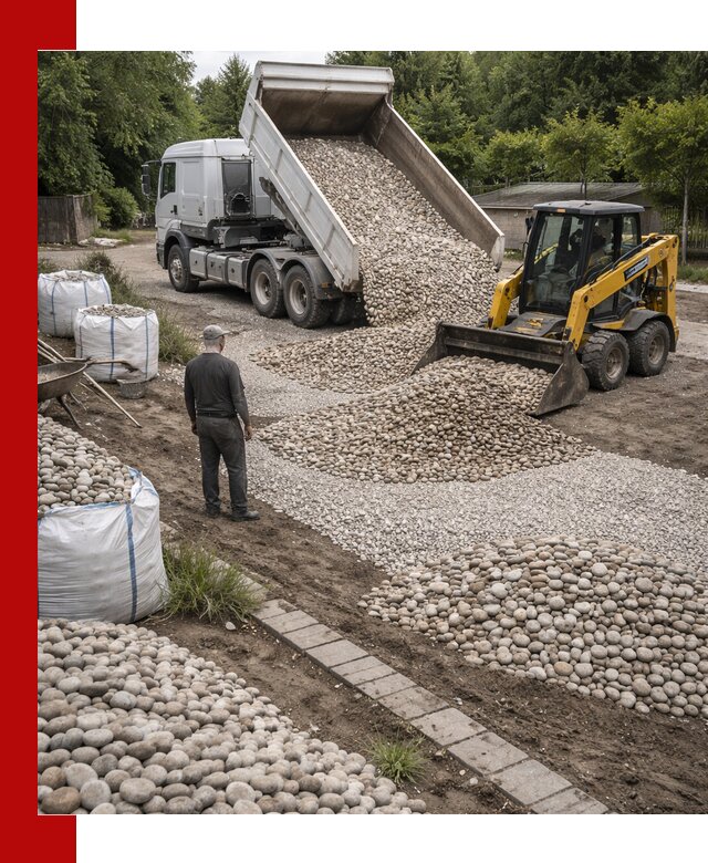 Доставка морской гальки оптом и в розницу в Георгиевске