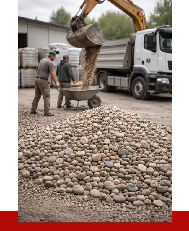 Галька декоративная в Георгиевске от 3298 р. за куб | ПРОНЕРУДГрг