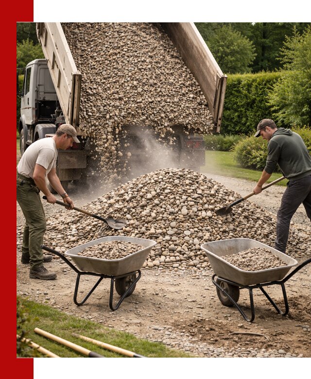 Доставка и продажа декоративной гальки в Георгиевске