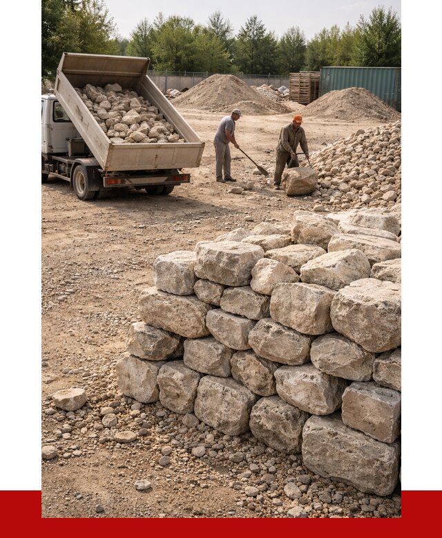 Бутовый камень известняковый в Георгиевске от 4329 р. | ПРОНЕРУДГрг