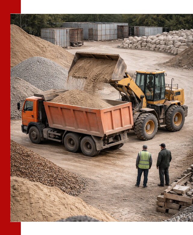 Доставка сыпучих смесей и смесей для стройки в Георгиевске