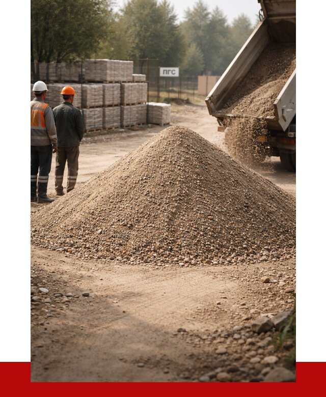 ПГС С1 с доставкой в Георгиевске от 2886 р. за куб | ПРОНЕРУДГрг