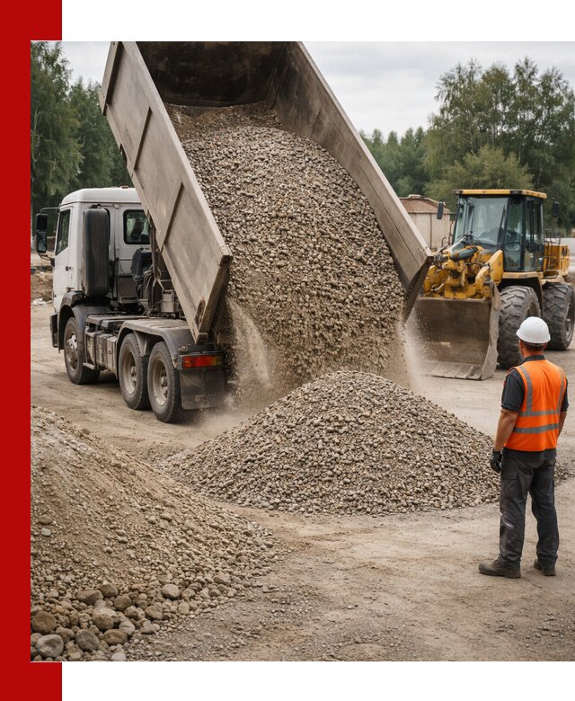 Доставка щпс в Георгиевске — щебеночно-песчаная смесь под заборы и дорожки