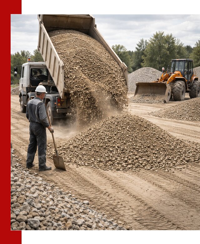 Доставка щпс С3 в Георгиевске самосвалами и бортовыми грузовиками