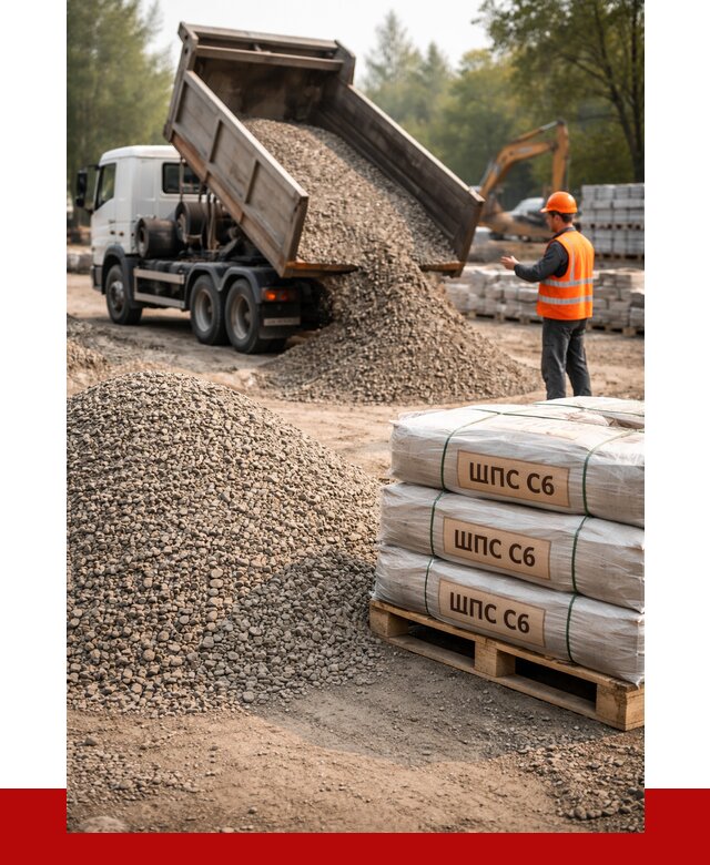 ЩПС С6 в Георгиевске с доставкой от 2268 р. за куб | ПРОНЕРУДГрг