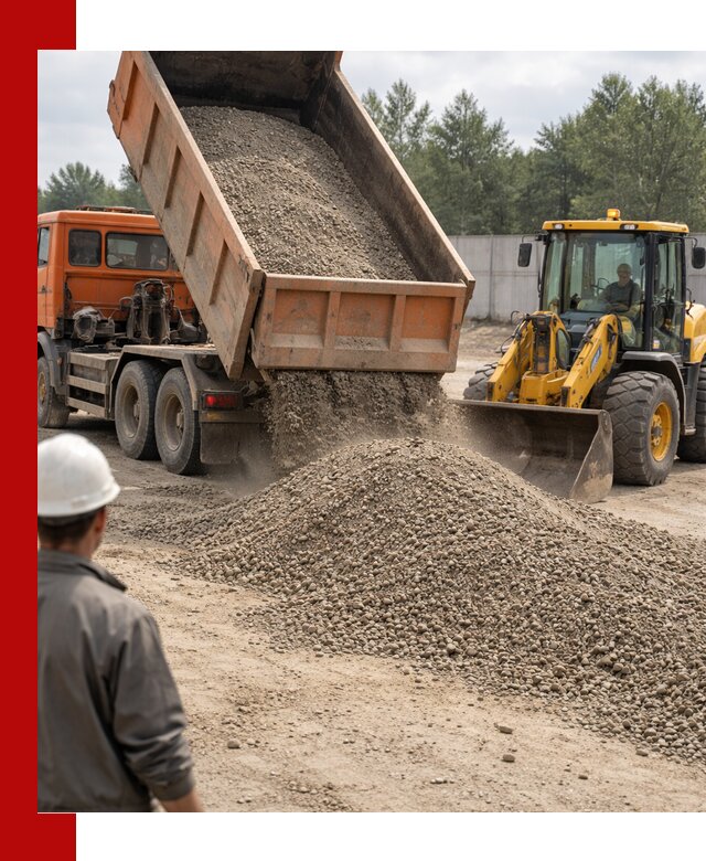 Доставка щпс С8 самосвалами в Георгиевске от производителя