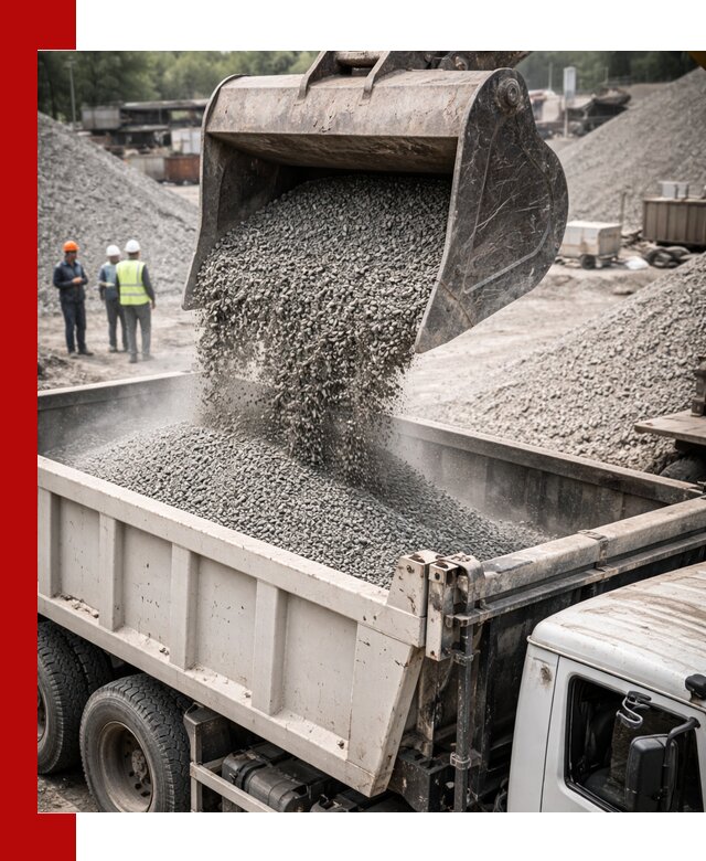 Отсев и крошка для строительства и дорожных работ в Георгиевске