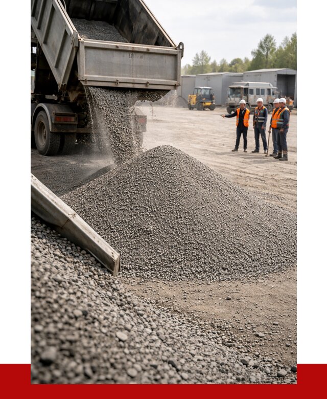 Гравийный отсев 0-5 в Георгиевске от 1237 р. с доставкой | ПРОНЕРУДГрг