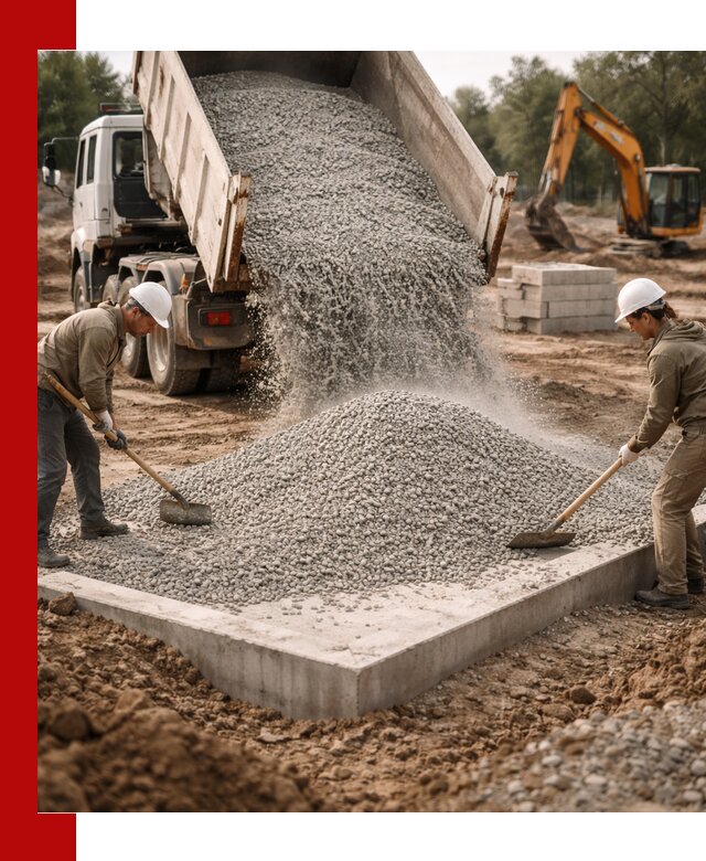 Доставка и продажа отсева для бетона в Георгиевске