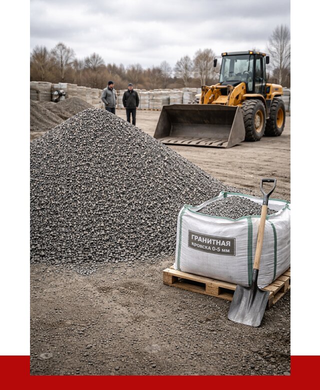 Купить гранитную крошку в Георгиевске от 4947 р. с доставкой | ПРОНЕРУДГрг