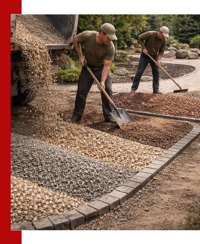 Декоративная крошка для ландшафта в Георгиевске — продажа и доставка