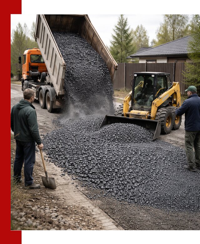 Крошка габбро с доставкой в Георгиевске для строительных работ