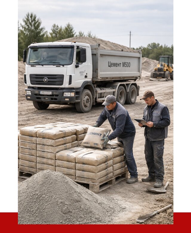 Купить цемент м500 с доставкой в Георгиевске от 5360 р. | ПРОНЕРУДГрг