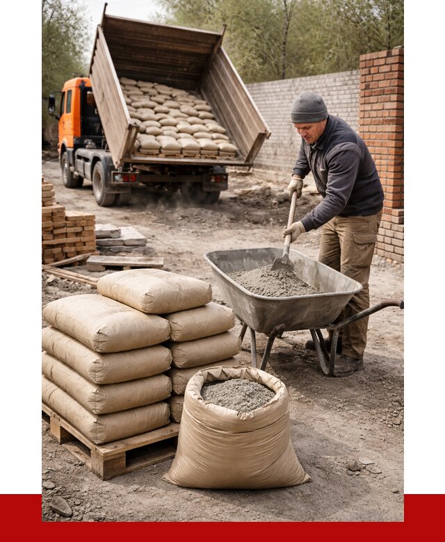 Купить сухую смесь для кладки в Георгиевске от 1237 р. | ПРОНЕРУДГрг