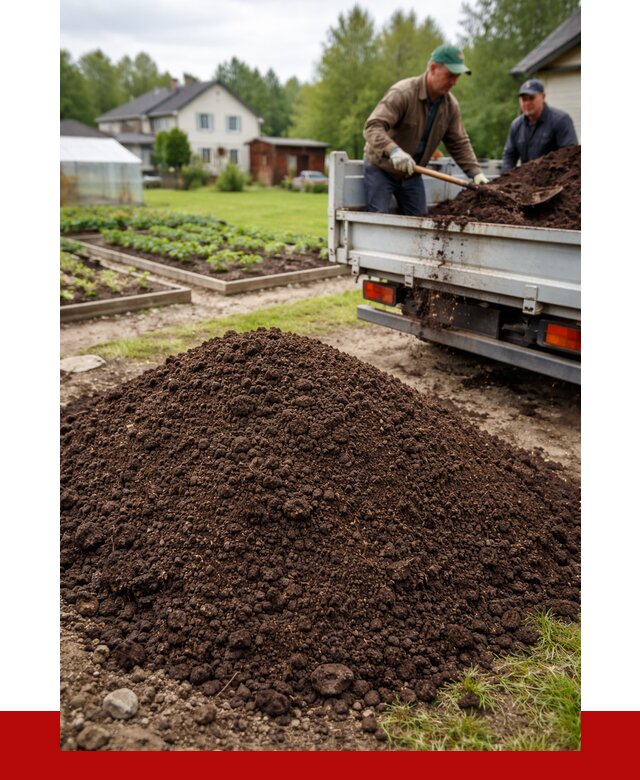 Плодородный грунт в Георгиевске с доставкой от 4329 р. | ПРОНЕРУДГрг