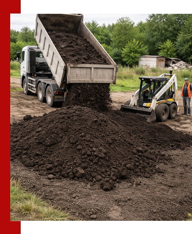 Поставка плодородной земли с доставкой самосвалом в Георгиевске