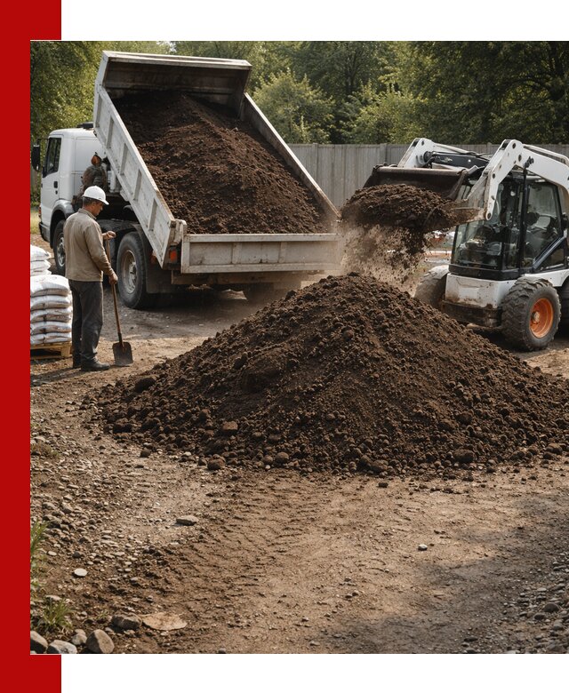 Доставка растительного грунта в Георгиевске от производителя оптом и в розницу