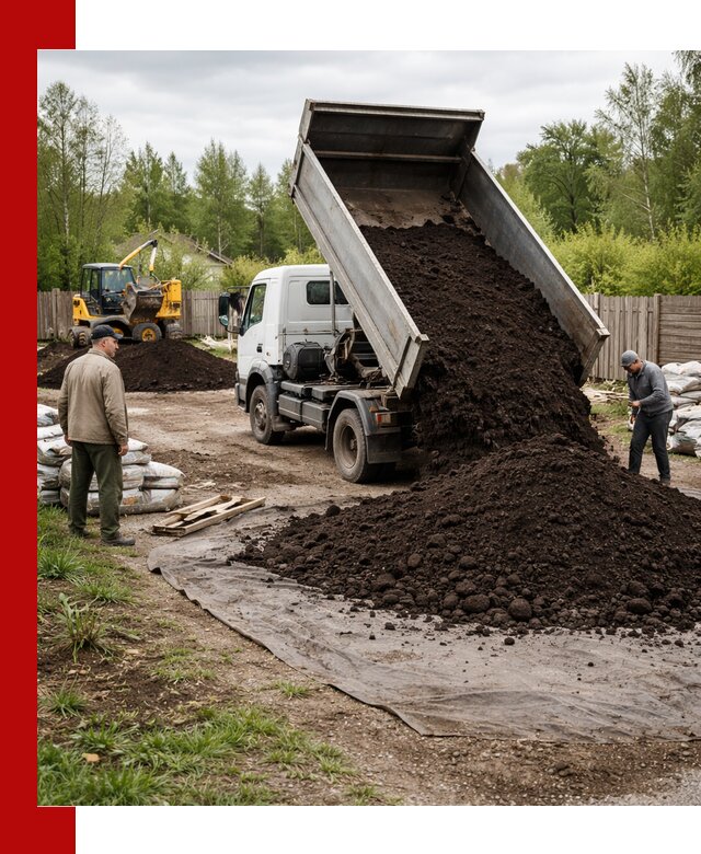 Доставка качественного почвогрунта в Георгиевске оптом и в розницу