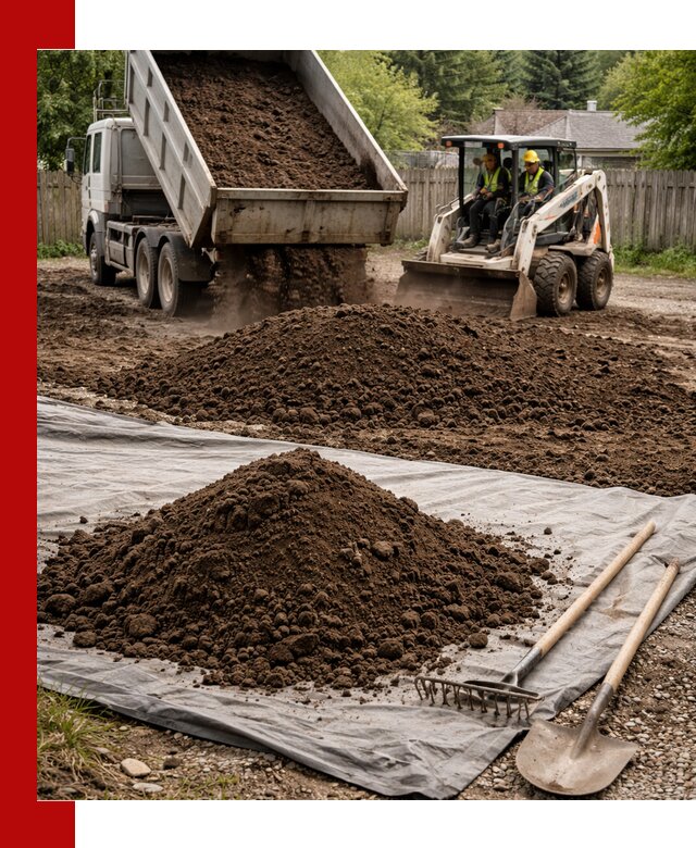 Грунт для отсыпки участка с доставкой в Георгиевске