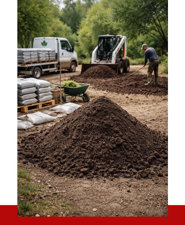 Грунт для озеленения с доставкой в Георгиевске от 1855 р. | ПРОНЕРУДГрг